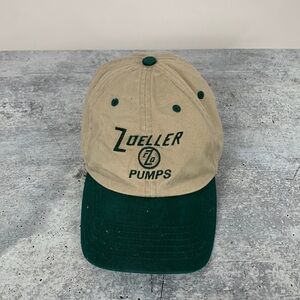 Zoeller Pumps Spokane Washington Embroidered Retro Uniform Vintage Hat Cap